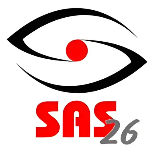 Logo de SAS 26 sécurité, entreprise spécialisée en installation d’alarmes et de vidéosurveillance à Montélimar.